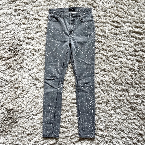 Kate Spade Saturday Night Jeans in Paint Splatter - Picture 2 of 6